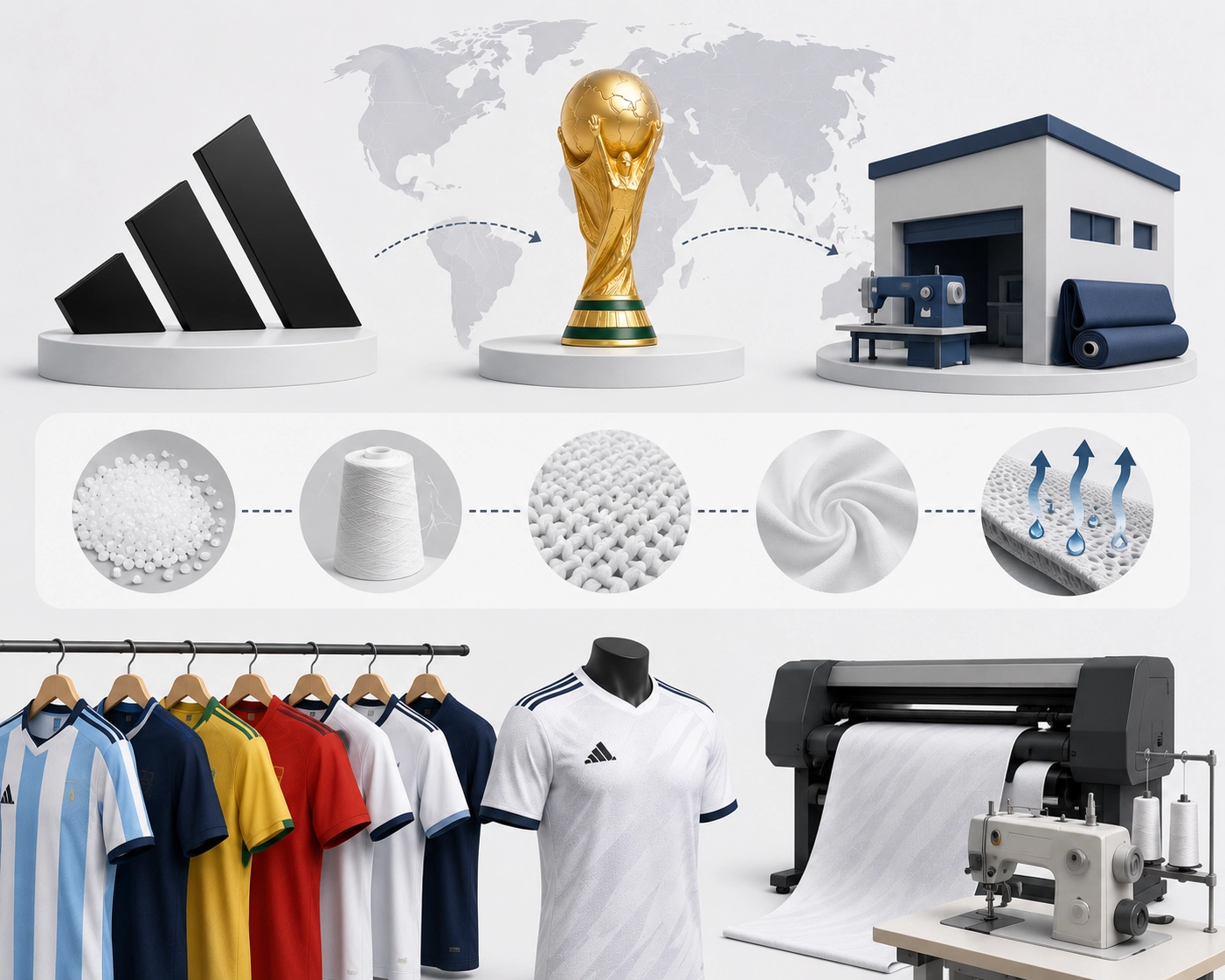 World Cup 2026 Jersey Fabrics: Adidas vs Local