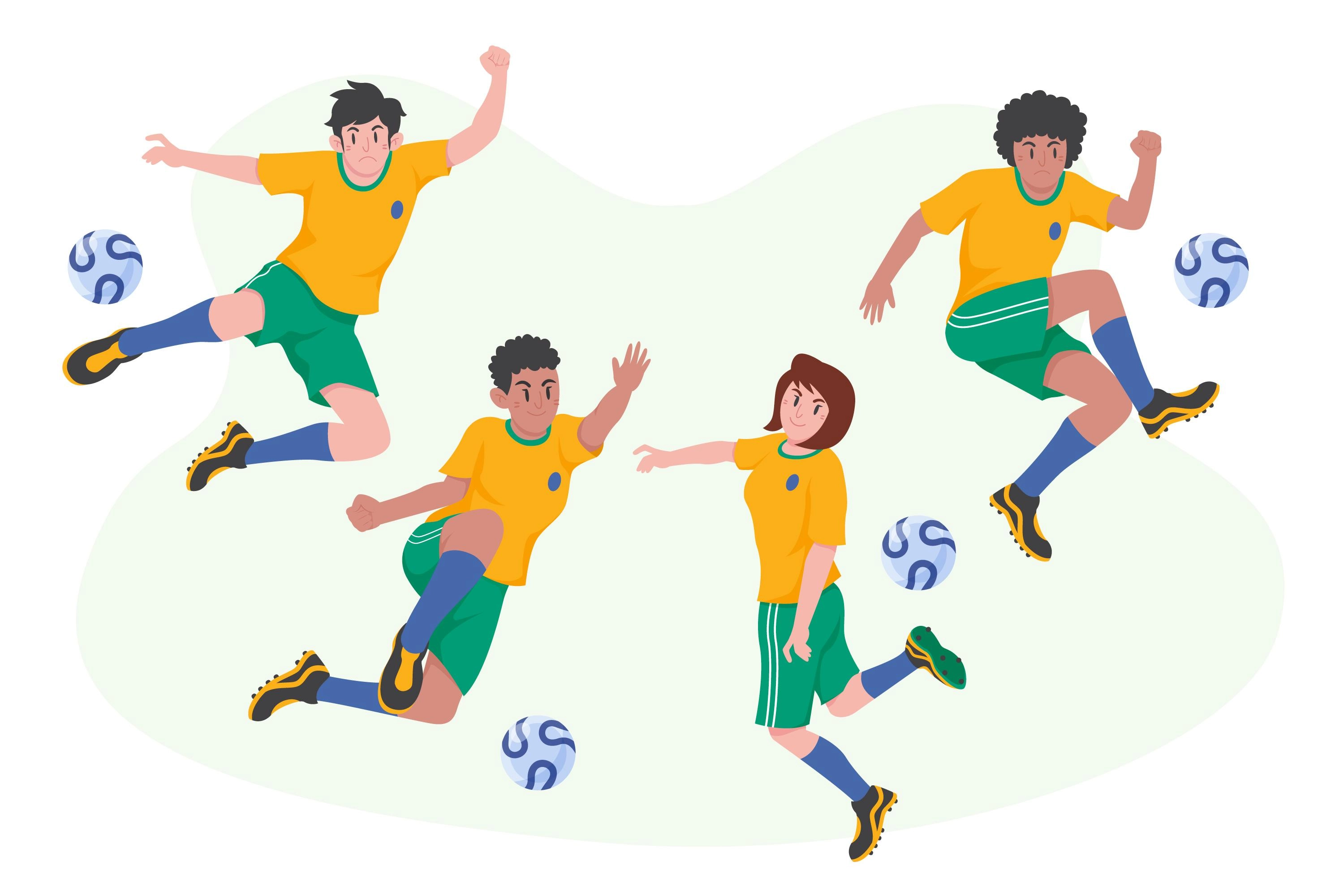 Office Futsal Team Uniform Ideas Inspired by the World Cup