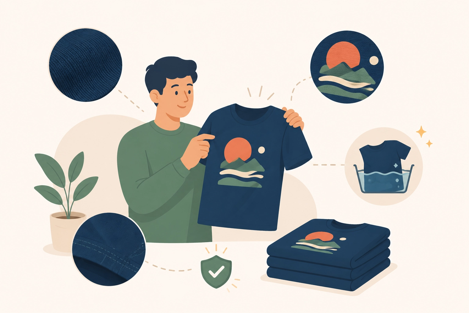 Jangan Asal Murah: Ciri Kaos Sablon Awet Tahunan