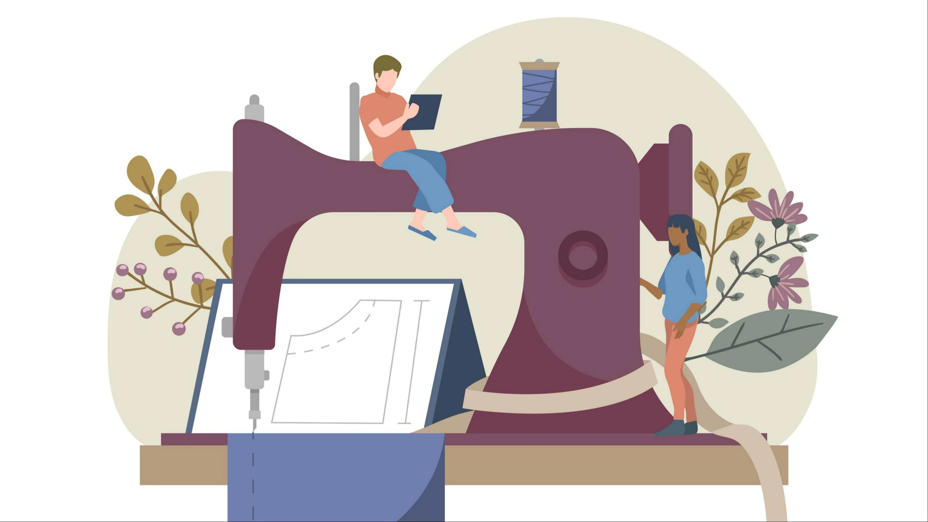 Types of Industrial Sewing Machines and Their Functions