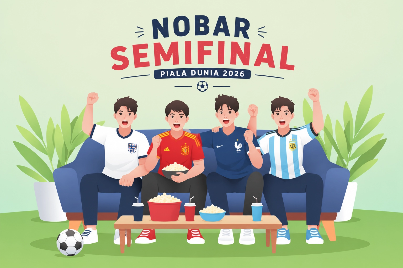 Kaos Nobar Semifinal Piala Dunia 2026