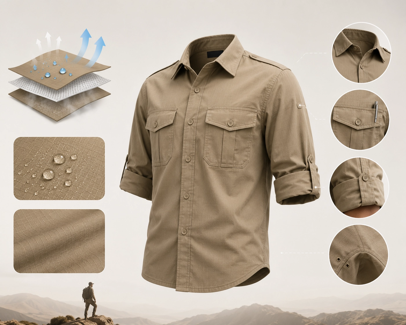 Kemeja PDL Tangguh & Breathable: Panduan Pilih Kain