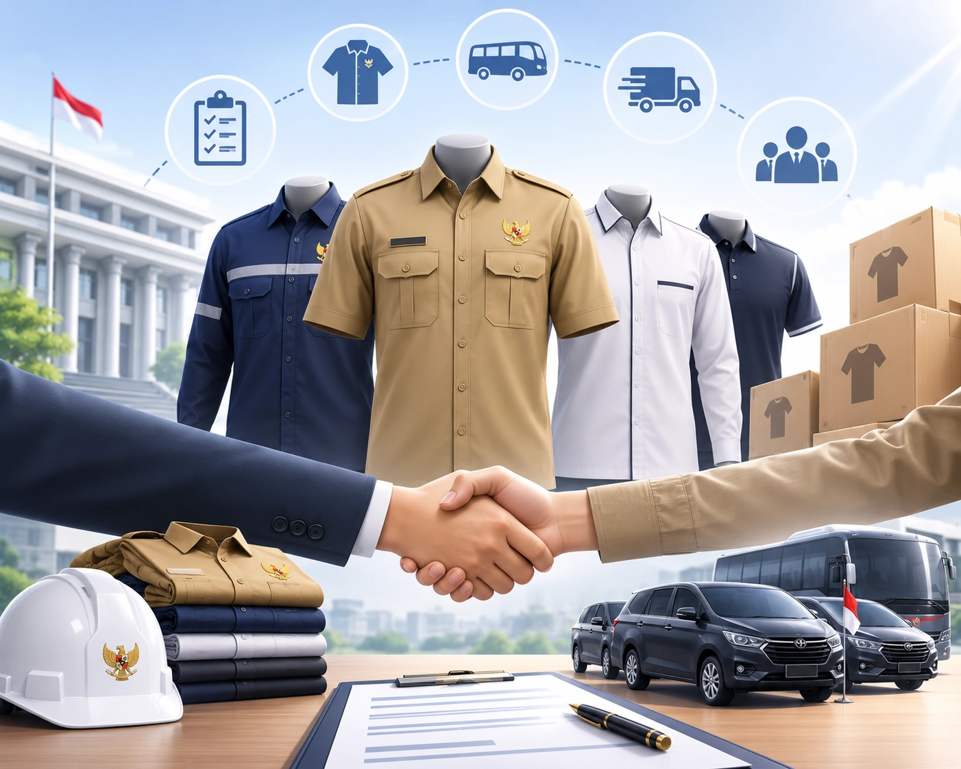 Uniform & Official Vehicle Procurement: B2B Vendor Guide