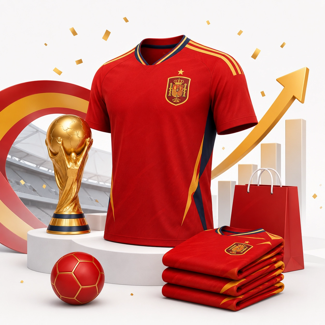 Spanyol Juara Piala Dunia 2026: Jersey La Roja Diburu
